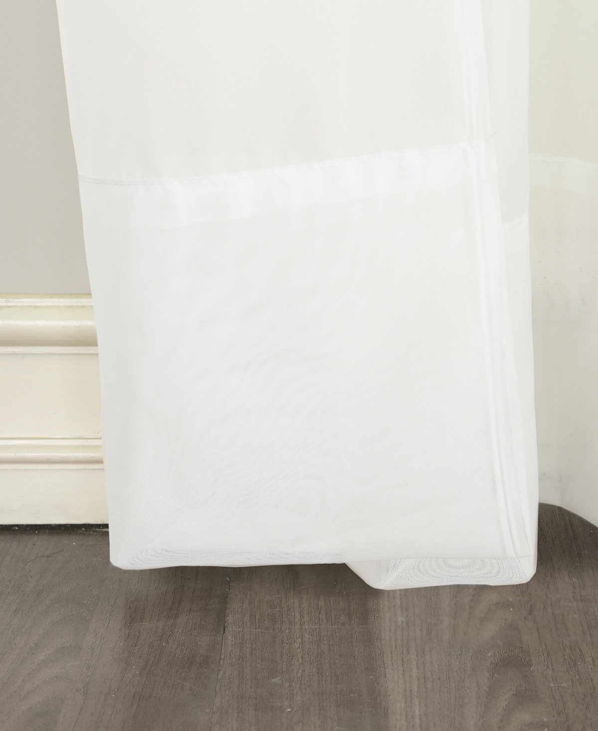 Sheer Voile Tab Top Curtain Panel