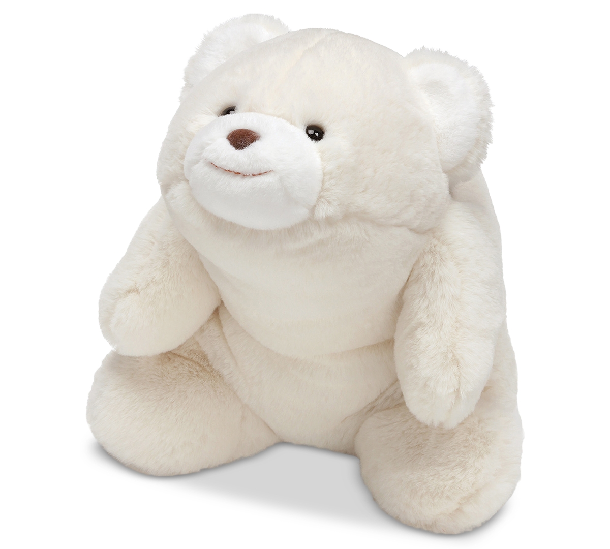 Gund Baby Boys Or Girls Snuffles The Bear Plush Toy In White