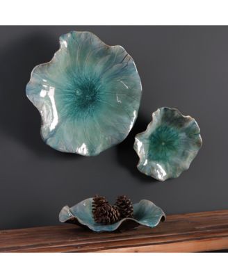 Abella 3-Pc. Ceramic Flower Set 