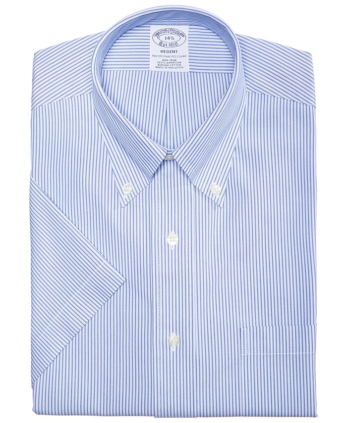 Brooks brothers short sleeve dress shirts outlet