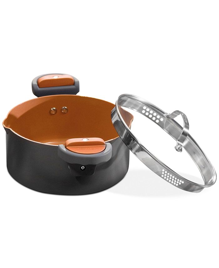 Gotham Steel 4Qt. Pasta Pot & Locking Lid Macy's