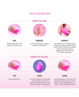 how to clean my makeup blender