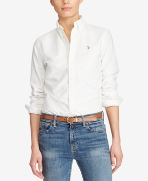 Polo Ralph Lauren Slim Fit Long-Sleeve Oxford Shirt