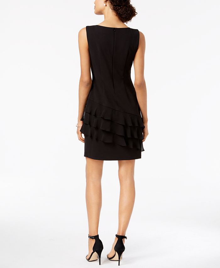 Connected Embellished Ruffled Dress - Macy's
