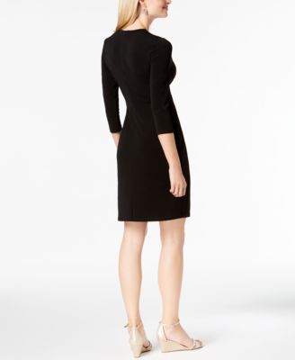 Charter Club Faux-Wrap Dress, Created for Macy's