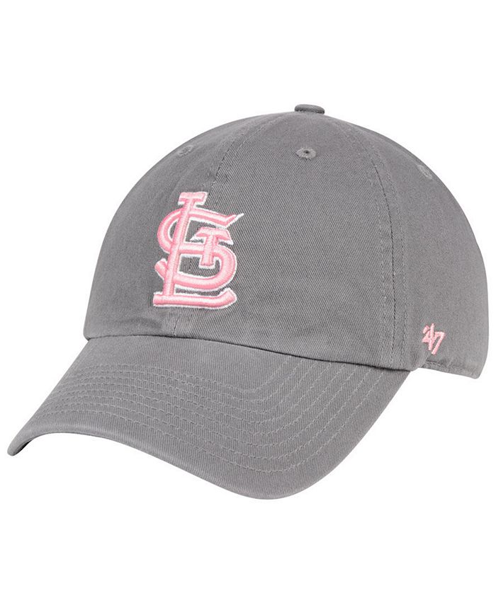 47 Brand / Youth St. Louis Cardinals Pink Clean Up Adjustable Hat