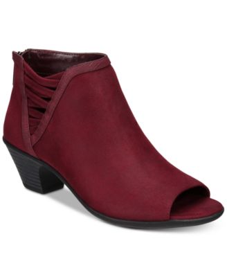 macys peep toe boots