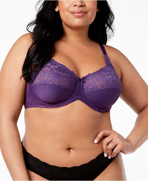 Lilyette Comfort Lace Underwire Minimizer Bra 428 & Reviews All Bras Women Macy's