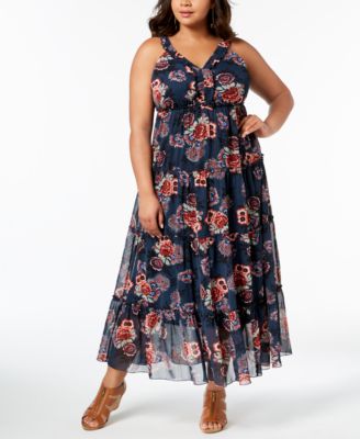 macys tiered dresses