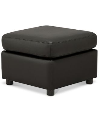 Ennia Leather Ottoman