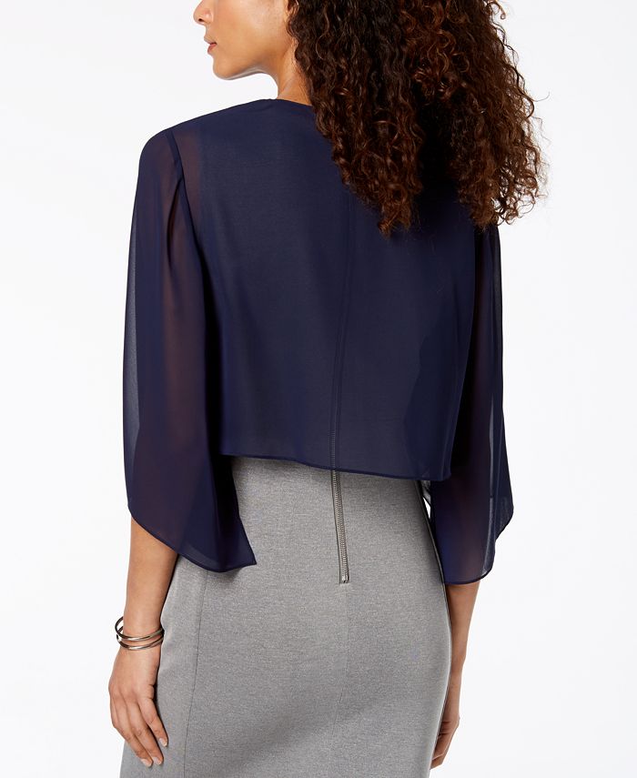 alex evenings chiffon cover up