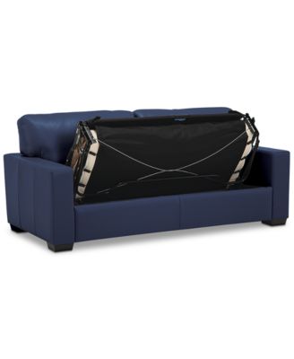 Ennia 75" Leather Full Sleeper