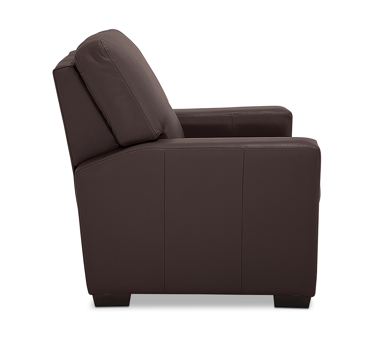 Ennia 36" Leather Pushback Recliner, Created for Macy's
