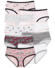 Kensie Girl Underwear Set Little Girls, Big Girls & Teens 7 Pack