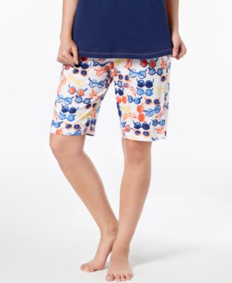 bermuda pajama shorts womens