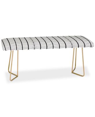 Deny Designs Wonder Forest Grid Lock Bench - Macy's