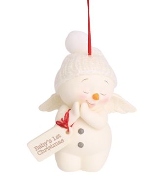 department 56 baby's first christmas ornament