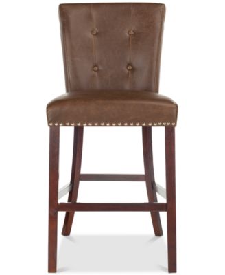 Oston Faux Leather Bar Stool (Set Of 2)