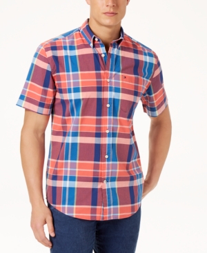 TOMMY HILFIGER MEN'S PAYNE PLAID SHIRT, CREATED FOR MACY'S