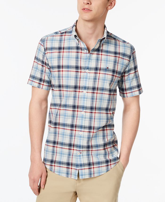 Tommy Hilfiger Men's Willis Plaid Shirt, Created for Macy's - Macy's