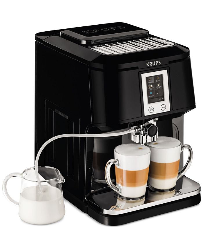 Krups EA880851 Fully Automatic 2IN1 Touch Cappuccino Espresso Machine