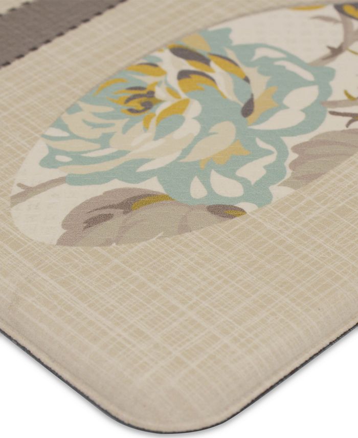 Laura Ashley Hereford Silverware AntiFatigue Gelness Kitchen Mat, 20