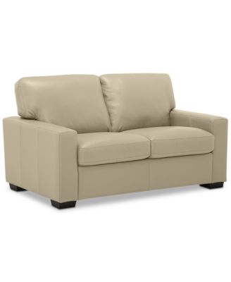 Ennia 59" Leather Loveseat