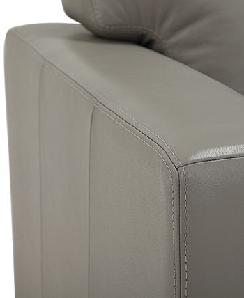 Furniture - Ennia 82" Leather Sofa