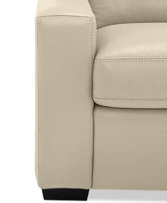 Ennia 82" Leather Sofa