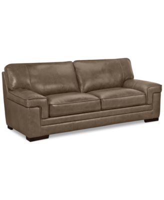 Myars 91" Leather Sofa