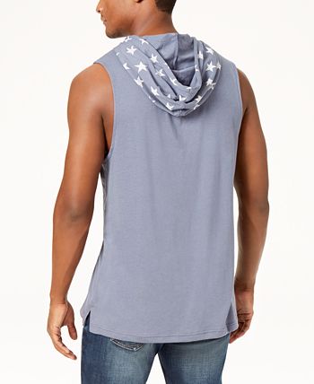 American rag sleeveless discount hoodie
