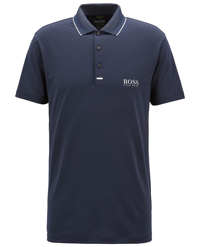 Hugo Boss BOSS Men's Slim-Fit Polo Shirt & Reviews - Hugo Boss - Men ...