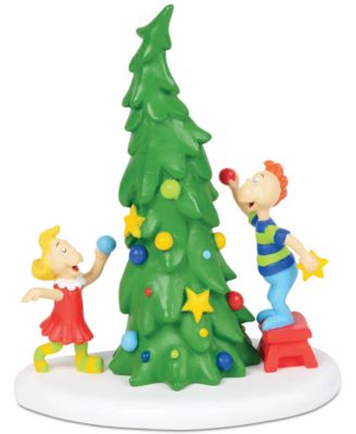 Department 56 - Village Figure Who-Ville Christmas Tree