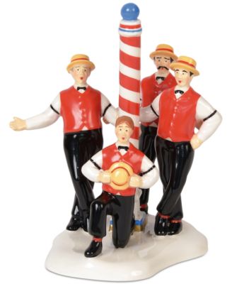 Department 56 - Villages The Flattops Barbershop Quartet