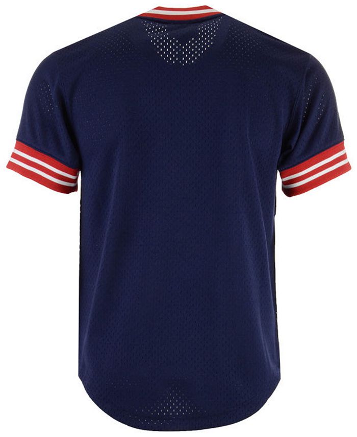 Mitchell & Ness Men's Los Angeles Angels Mesh V-Neck Jersey - Macy's
