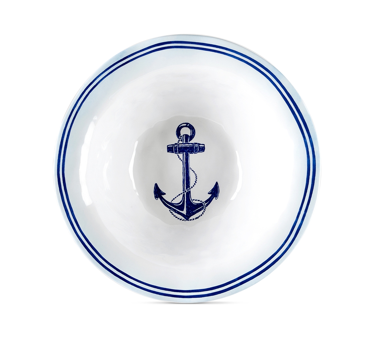 Q Squared Portsmouth Melamine Serving Bowl
