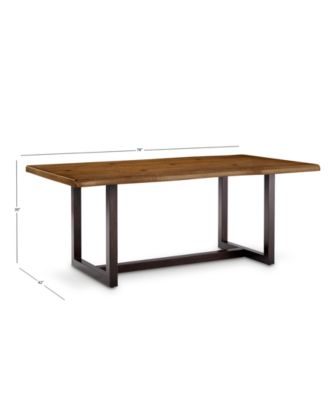 Homefare Everly Dining Furniture, 6-Pc. Set (Table, 4 Round Back Side Chairs, & Bench), Created for Macy's