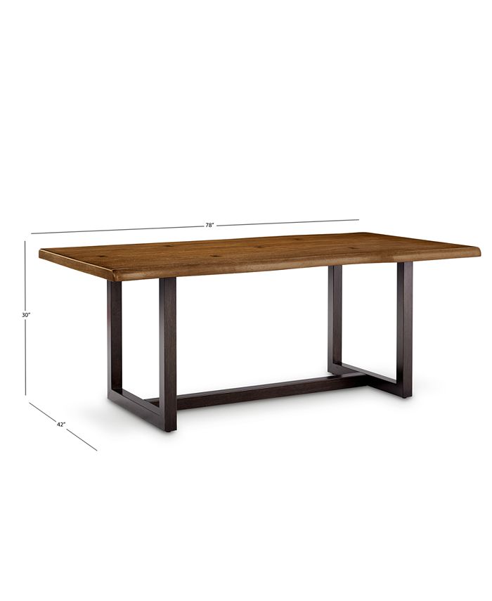 Homefare Everly Dining Furniture, 3Pc. Set (Table & 2 Benches