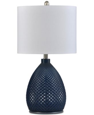 StyleCraft Home Collection - Glass Table Lamp