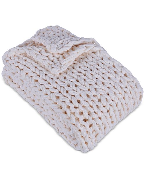 Berkshire ChunkyKnit 50" x 60" Throw & Reviews Blankets & Throws