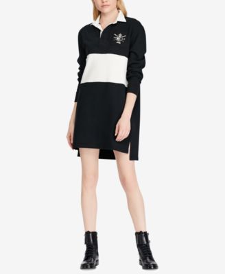 ralph lauren rugby shirt dress