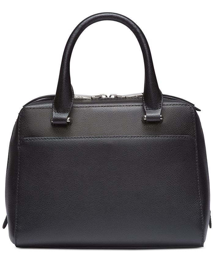 Calvin Klein Boxy Small Satchel & Reviews - Handbags & Accessories - Macy's