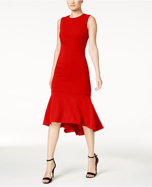 Calvin klein high low dress