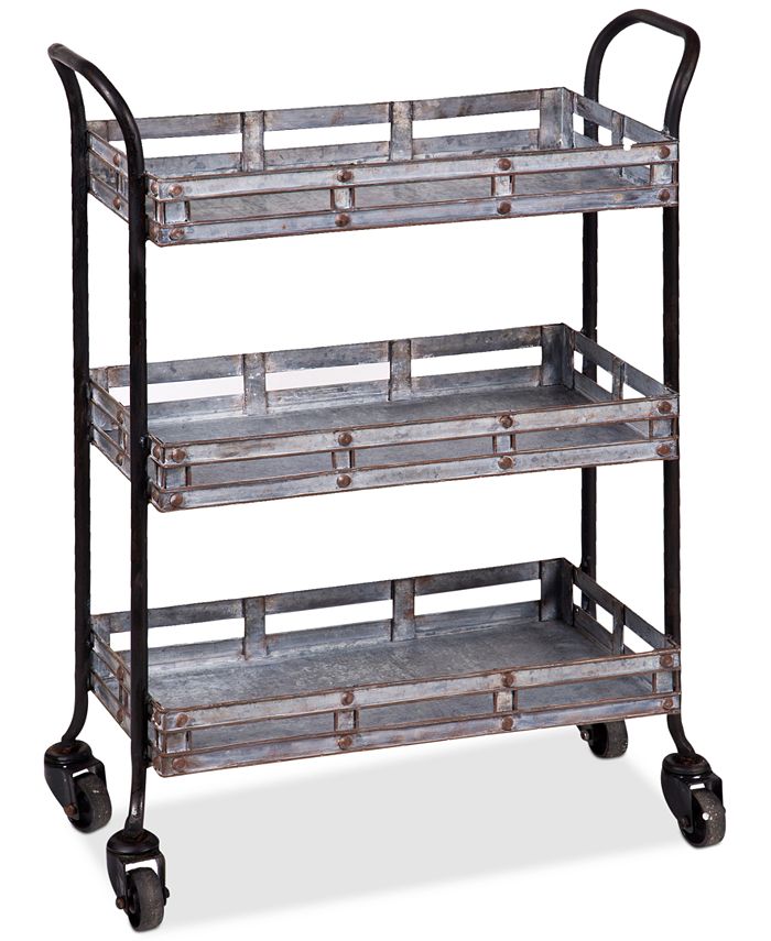 Home Essentials Galvanized Cart Macy's
