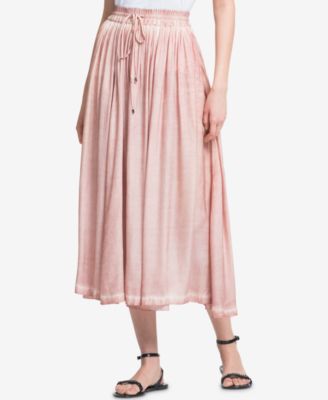 DKNY - Drawstring Midi Skirt