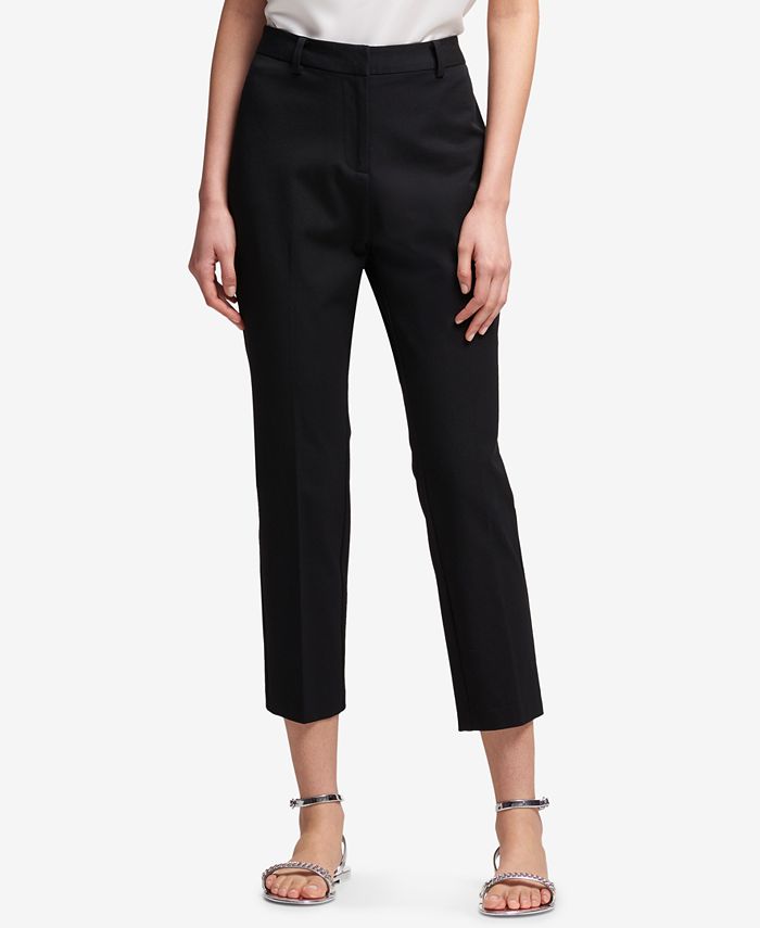 DKNY Slim-Fit Ankle Pants, Created for Macy's & Reviews - Pants ...