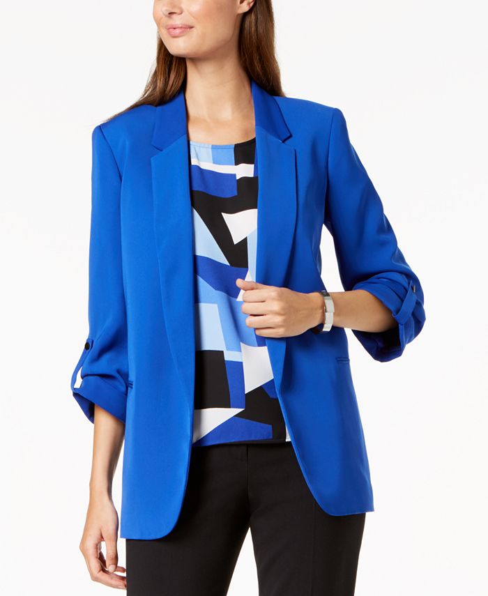 Nine west discount open front blazer