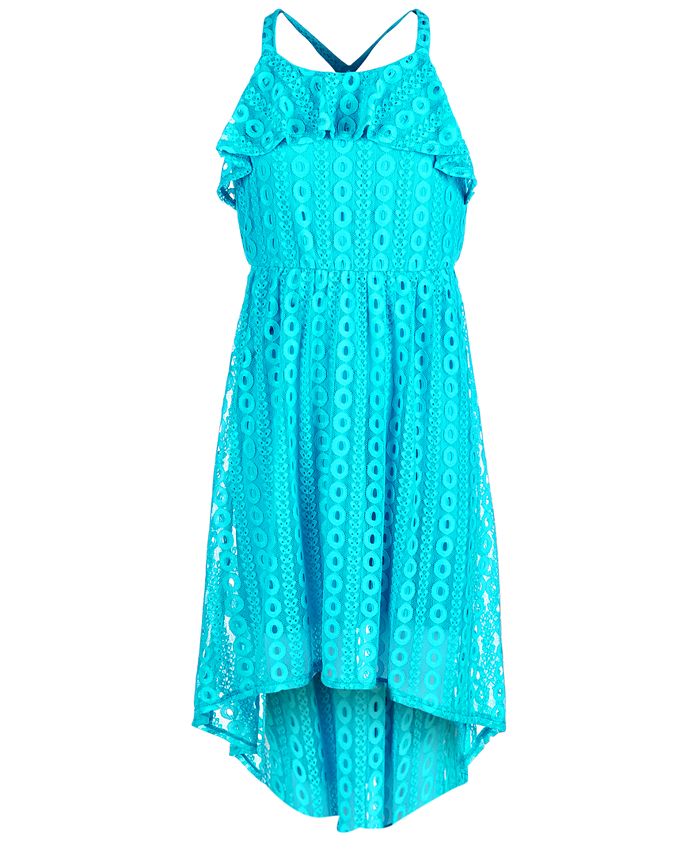 Sequin Hearts Big Girls Lace Maxi Dress - Macy's