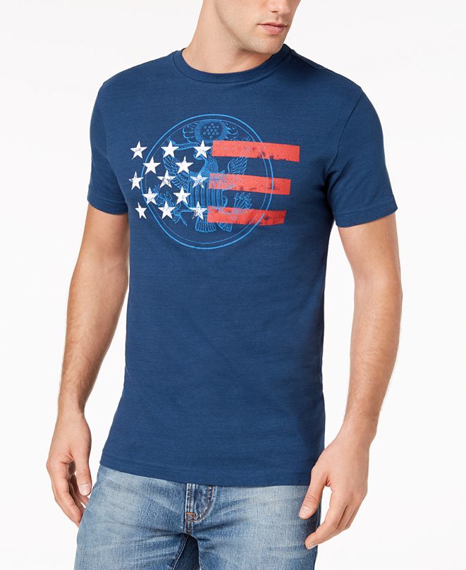 Club Room Men's Americana Graphic-Print T-Shirt, Created for Macy's ...