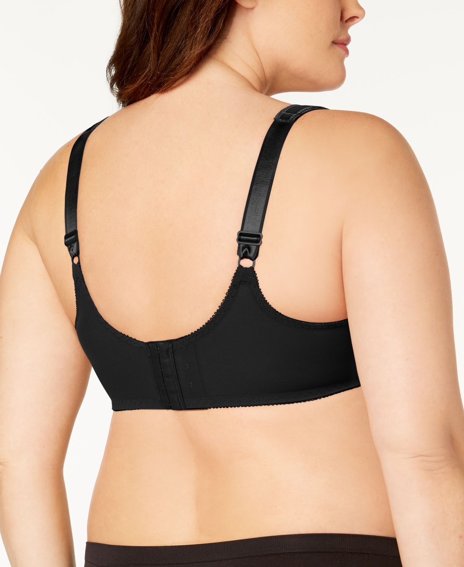 Minimizer Satin Tracings Comfort Strap Underwire Bra 3562